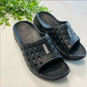 Hoka Slide Sandals Black M8 / W10